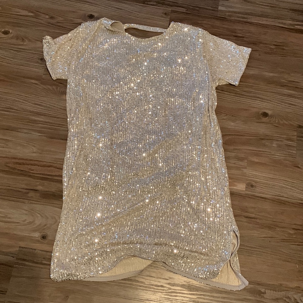 Sparkly ASOS plus size special occasion dress